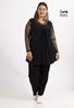 Picture of CURVY GIRL TOP WITH LACE SLEEVE